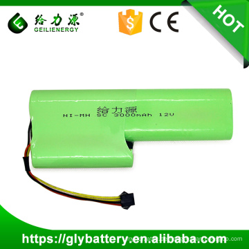 NI-MH 3000mAh 12V SC Batterie Akku Nimh Akkus